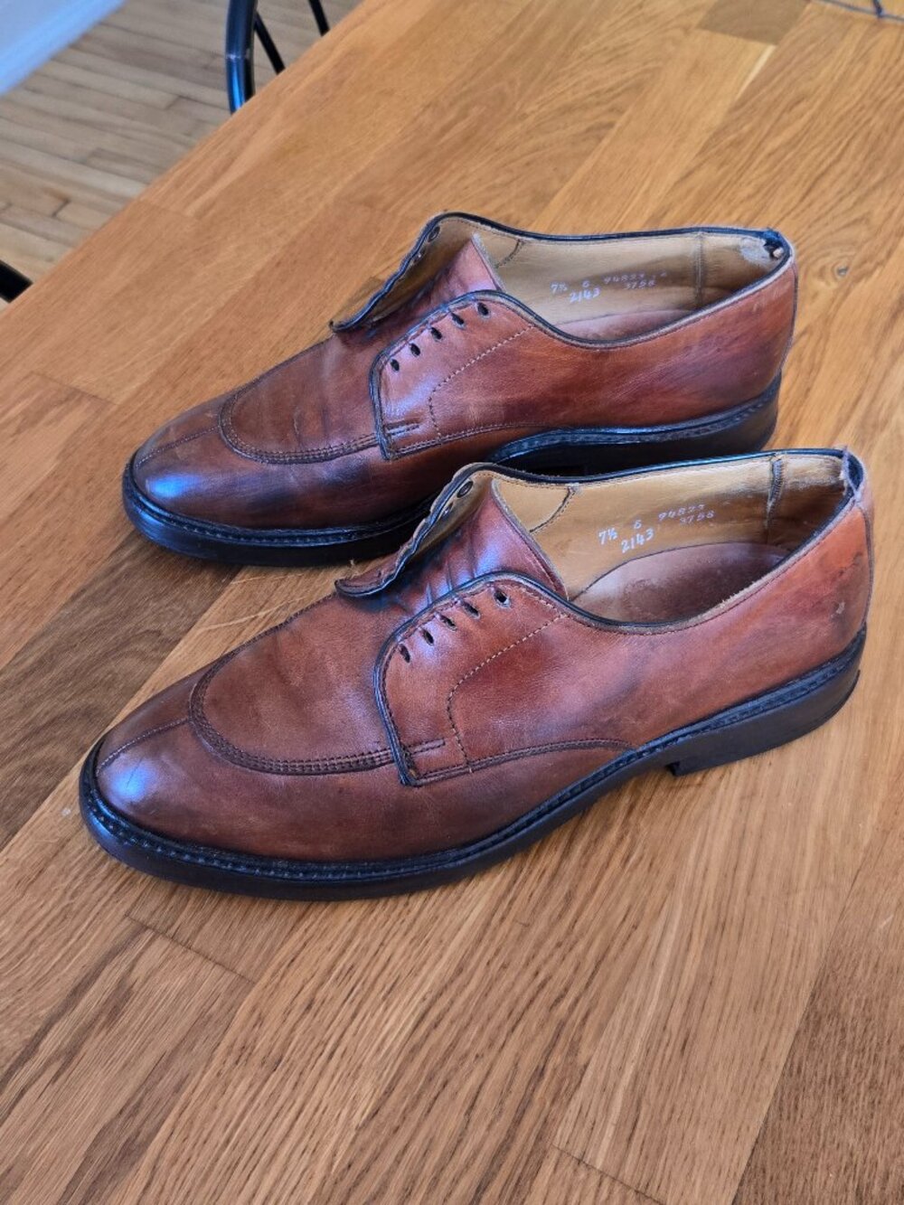Allen Edmonds Walton 2143 Size 7 1/2